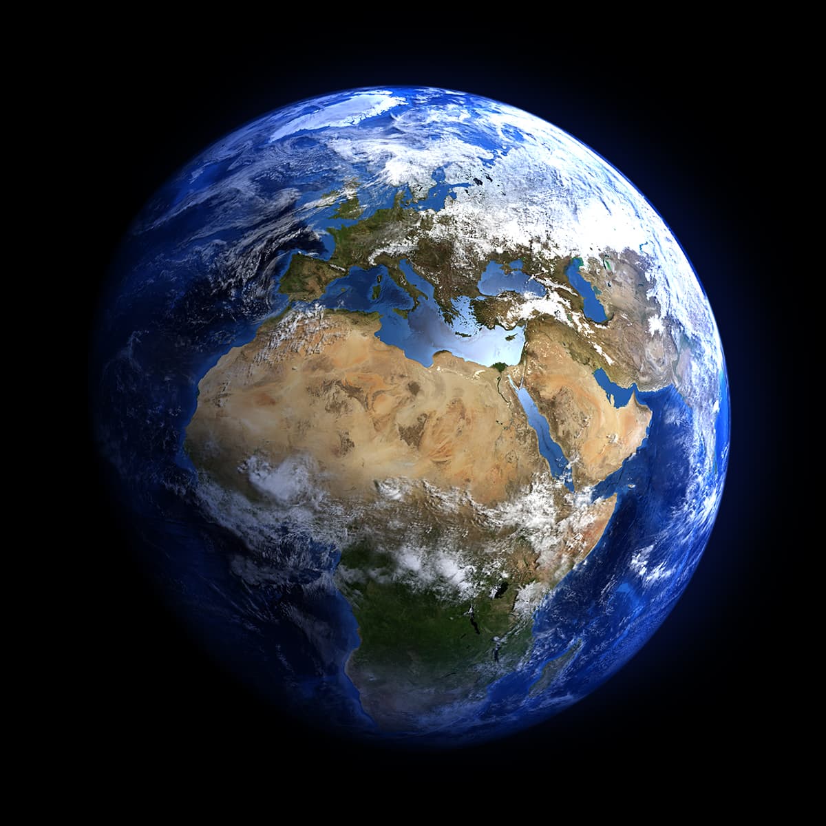 From space to earth 