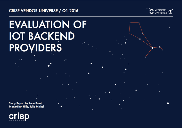 Crisp Vendor Universe: Evaluation of IoT Backend Providers