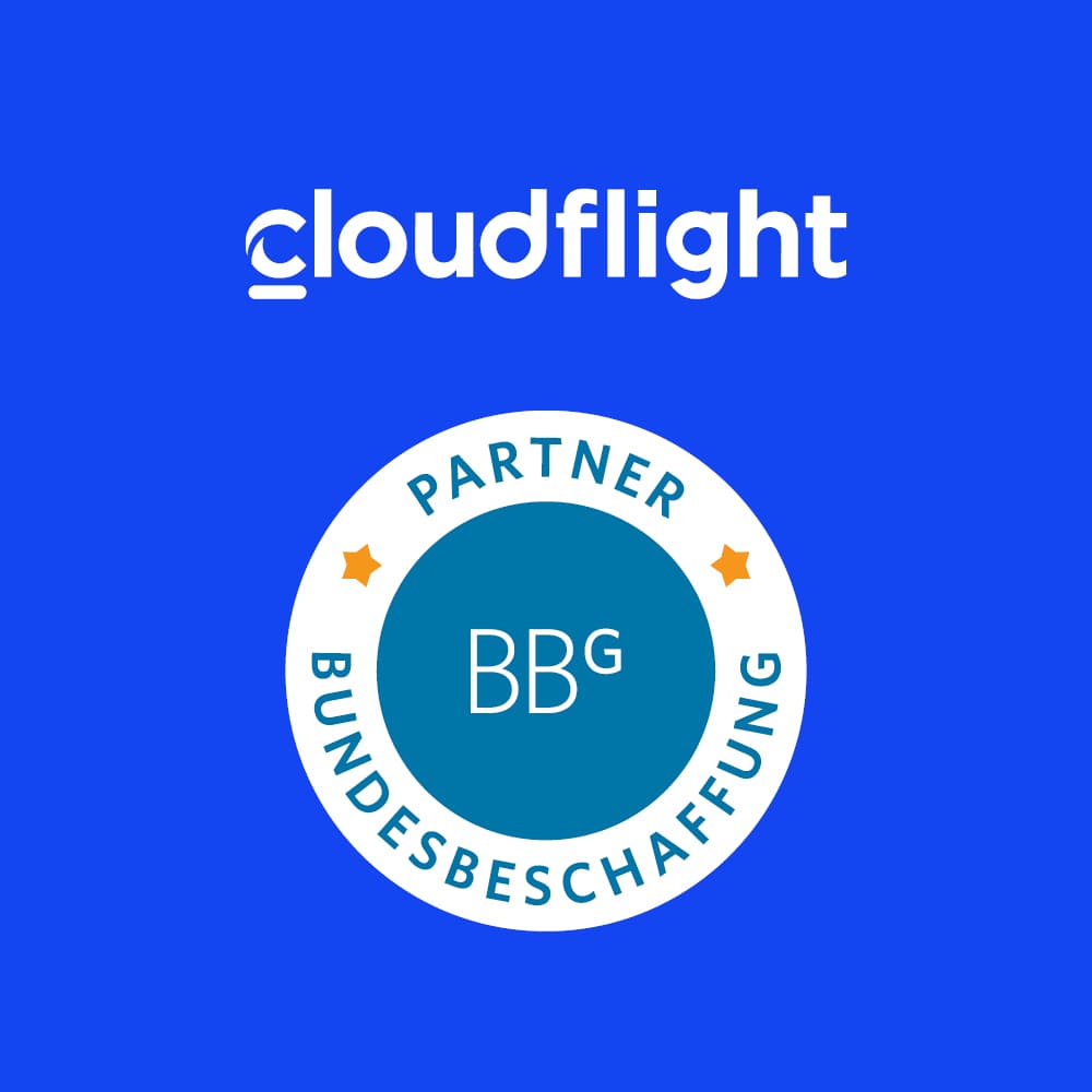 BBG-Partnersiegel für Cloudflight: Bestätigter Bieter für Auftraggeber aus öffentlichem Sektor