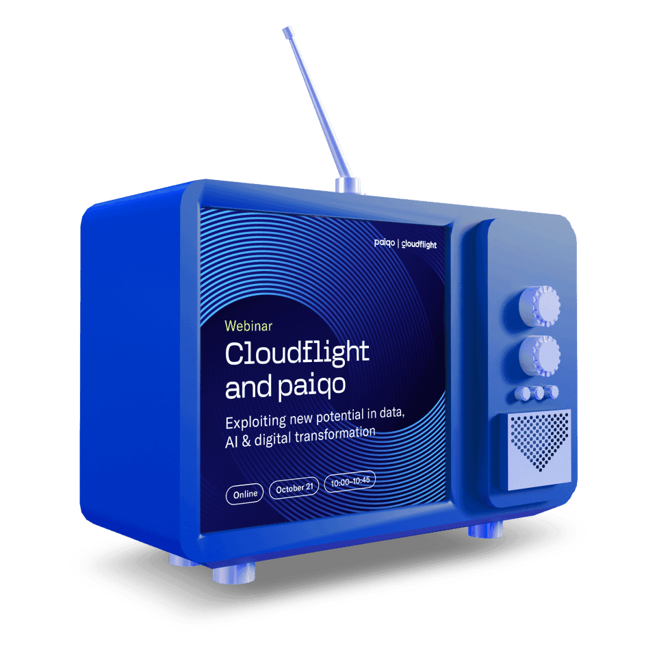Cloudflight and paiqo: Exploiting new potential in data, AI & digital transformation